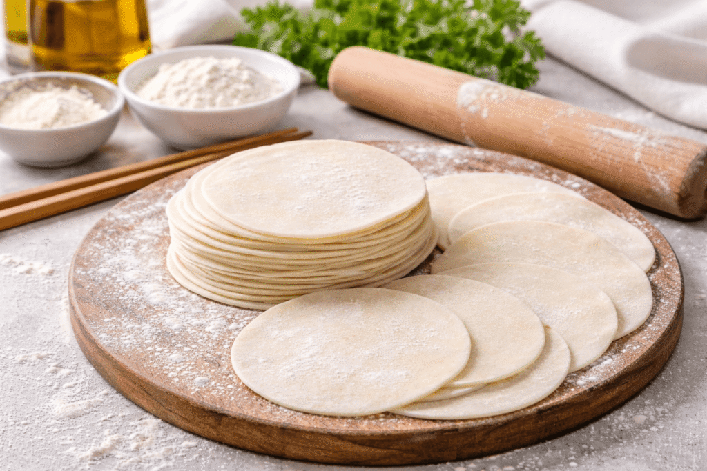Homemade Dumpling Wrappers