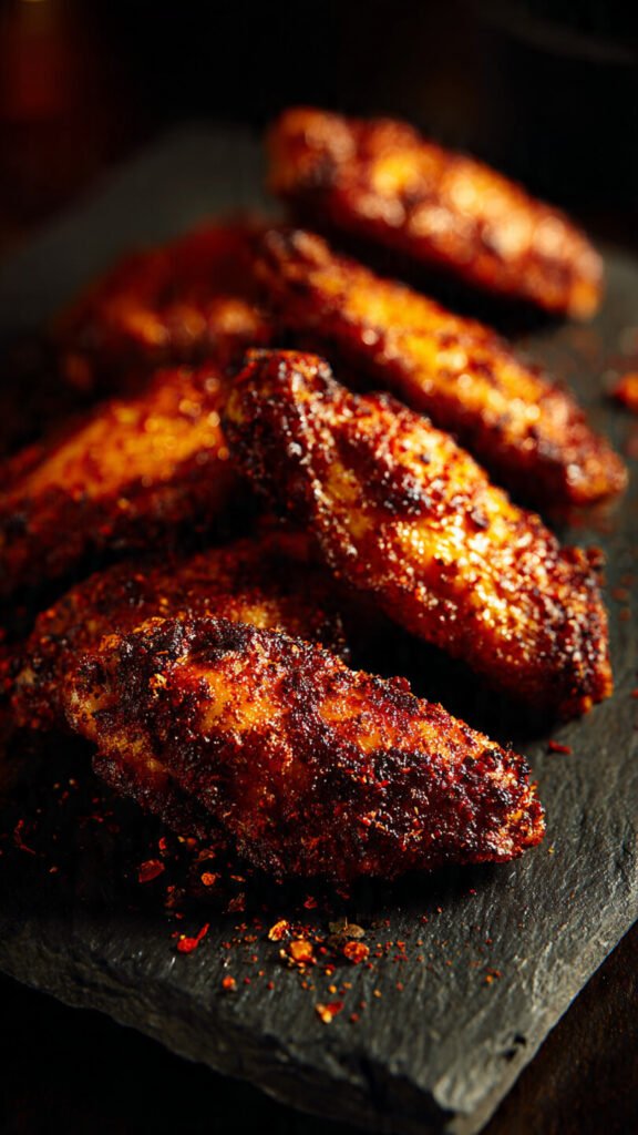 Orleans chicken wings