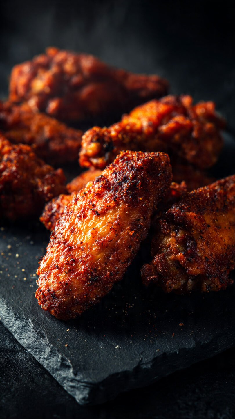 Orleans chicken wings